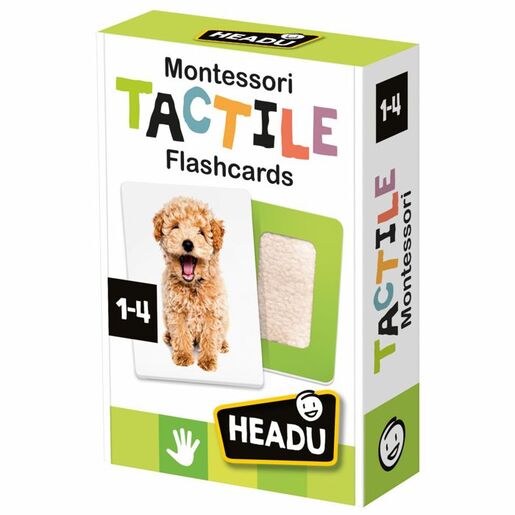 HEADU Montessori Taktilne kartice