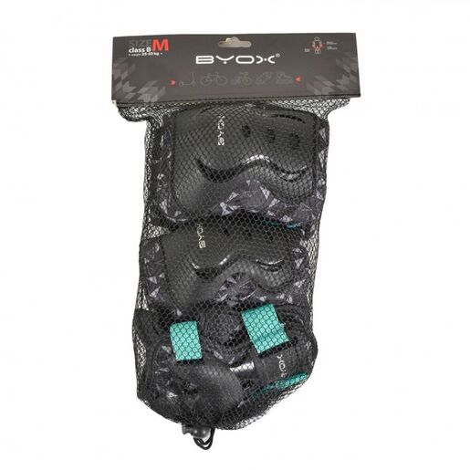 Byox Štitnici za djecu Dazzle tirkiz M (20 - 50kg)