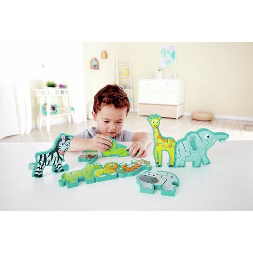 Hape Drvene puzzle abecede i životinja