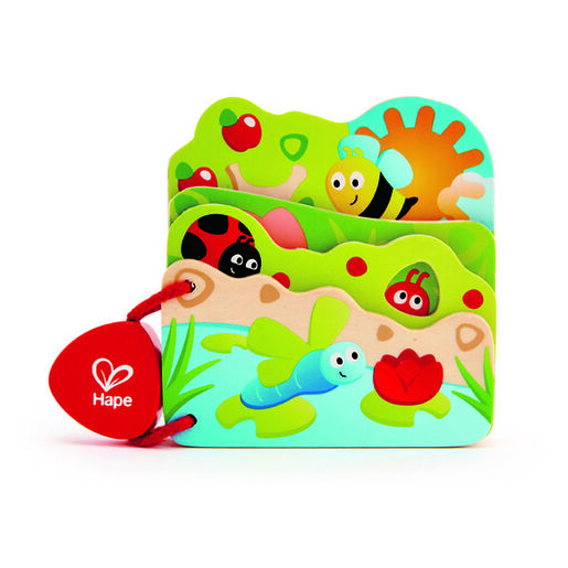 Hape Edukativna drvena knjiga