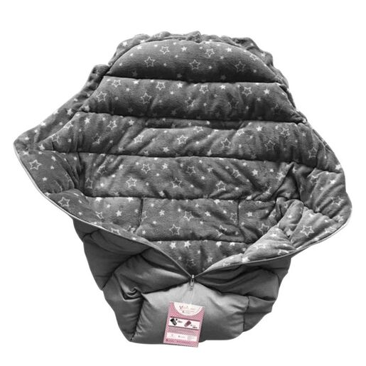 Cangaroo zimska navlaka za kolica CUDDLE Grey