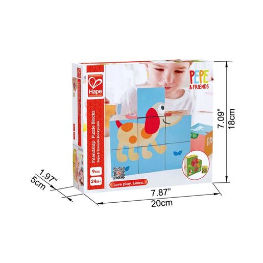 Hape set drvenih kocki za igru, art. 22003148