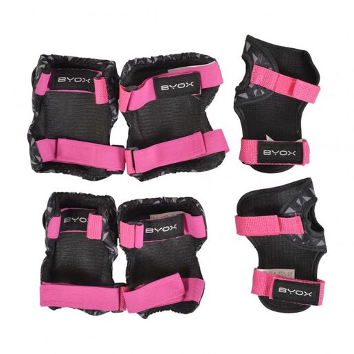 Byox Štitnici za djecu Dazzle Pink M ( 25 - 50 kg)