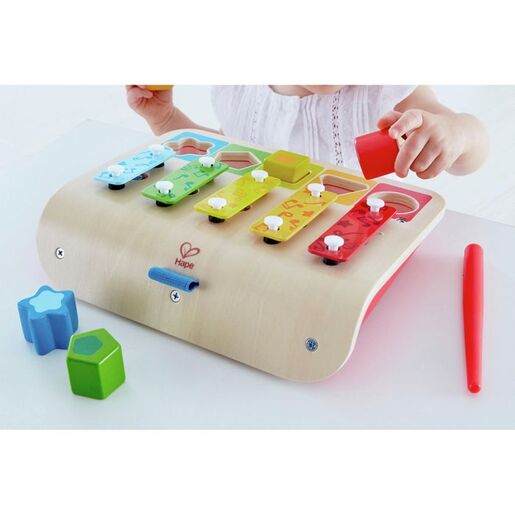 Hape Edukativni drveni ksilofon
