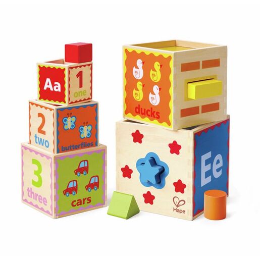 Hape Kocke i sorter oblika