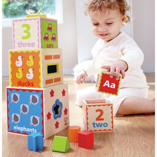 Hape Kocke i sorter oblika
