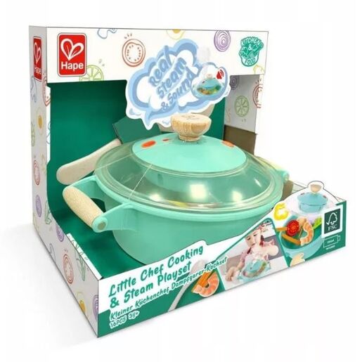 Hape Little Chef Set za kuhanje na paru