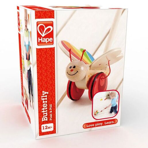 Hape Drvena klepetaljka leptir