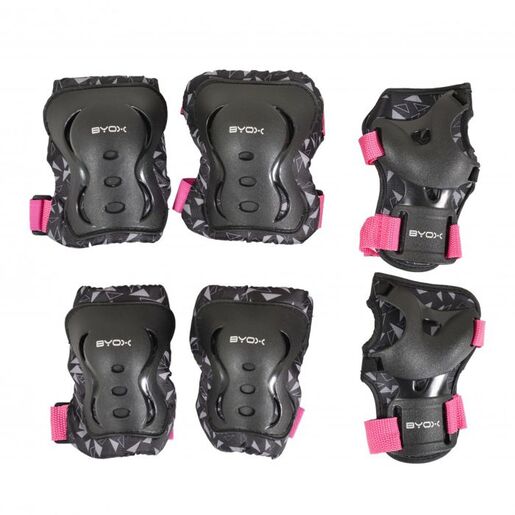 Byox Štitnici za djecu Dazzle Pink S ( do 25 kg)