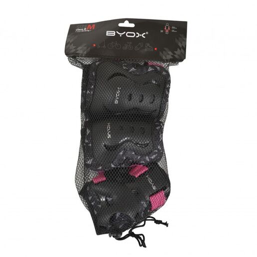Byox Štitnici za djecu Dazzle Pink S ( do 25 kg)