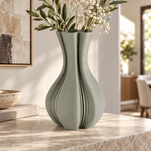 Bizzotto vaza Reiko 39 cm, zelena