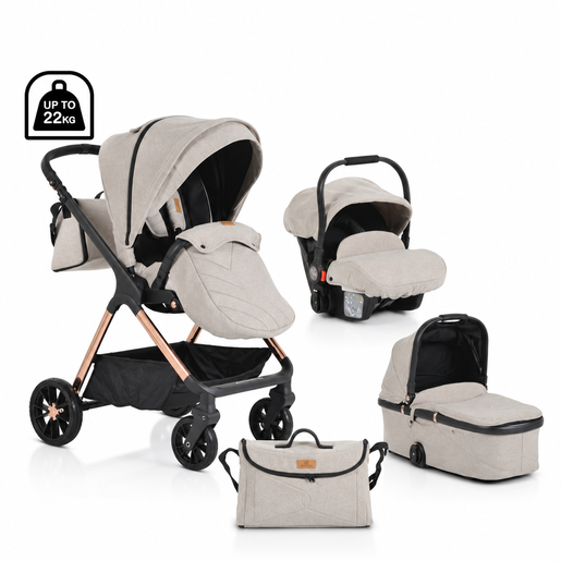 Cangaroo dječja kolica 3u1 Empire Beige / MN35901-3u1