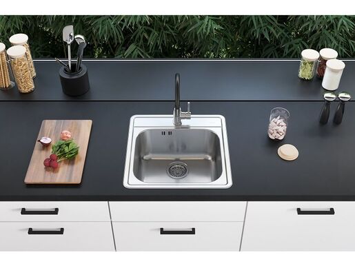 Alveus set: sudoper MORE 20 i česma Tonia – inox/krom