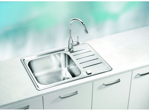 Alveus set: sudoper PRAKTIK 120 i česma Mirage-PS – inox