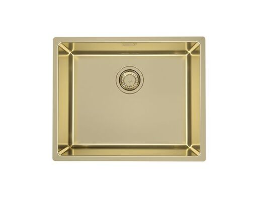 Alveus set: sudoper KOMBINO 50 Monarch Gold i česma Bloom-PS Monarch Gold – zlatna