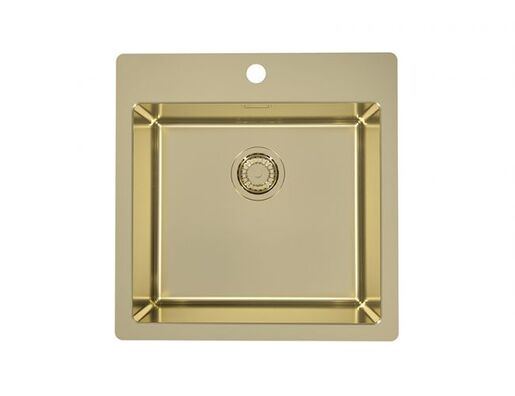 Alveus set: sudoper PURE 30 Monarch Gold i česma Nova-PS Monarch Gold – zlatna
