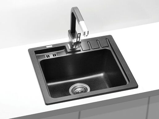 Alveus set: sudoper NIAGARA 20 i česma Mirage-PS – antracit/inox
