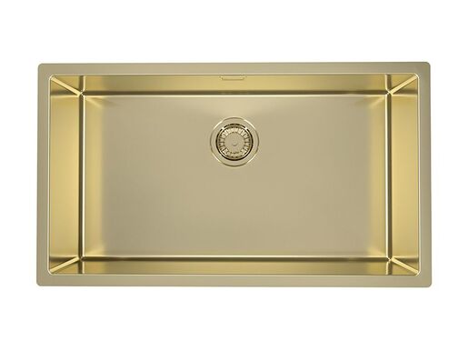 Alveus set: sudoper QUADRIX 60 Monarch Gold i česma Nova-PS Monarch Gold – zlatna
