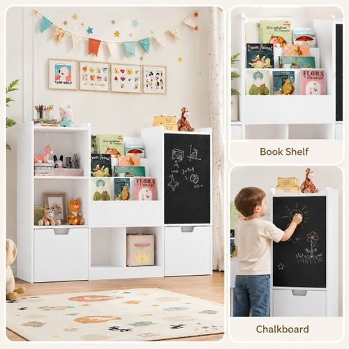 KINDER HOME Dječija polica sa tablom za crtanje AT-BTS-2528