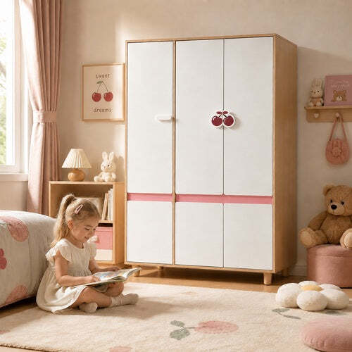 KINDER HOME Dječiji ormar Cherry, 120x60x180cm SRW-56
