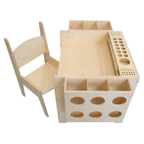 KINDER HOME Dječiji sto za crtanje i učenje Montessori AT-TC-2516
