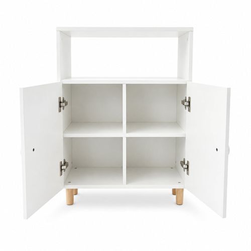KINDER HOME Dječiji krevet Cherry sa policama i radnim stolom - 200x90cm SRK-57