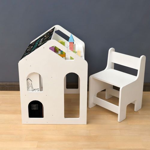 KINDER HOME Multifunkcionalni dječiji sto i stolica House AT-KP-2512