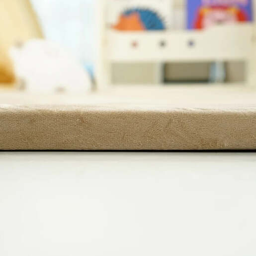 KINDER HOME LOLA dječiji tepih od memorijske pjene 150 × 200 × 3,5 cm, bež GH-MM-04
