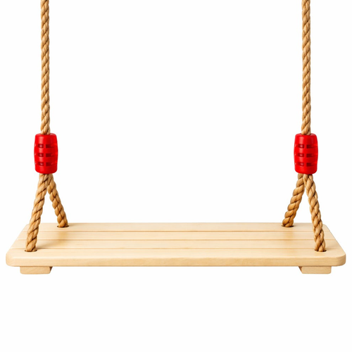 KINDER HOME Drvena ljuljačka sa opterećenjem do 50kg JXS-3033