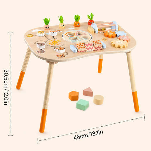 KINDER HOME dječiji aktivni Montessori stol 6 u 1 HL001