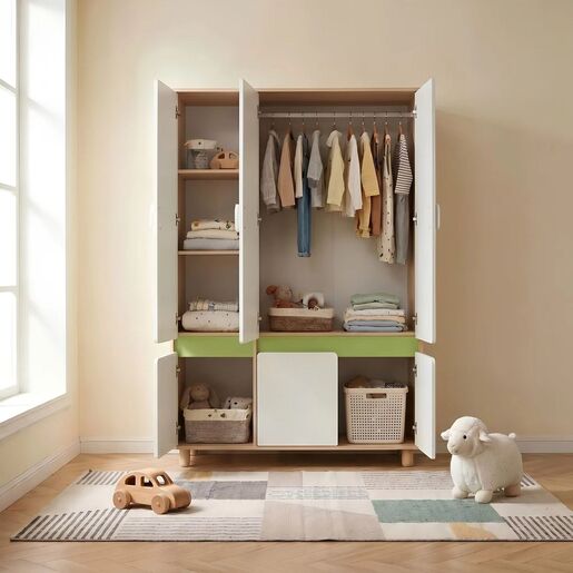 KINDER HOME Dječiji ormar Dino, 120x60x180cm SRW-57