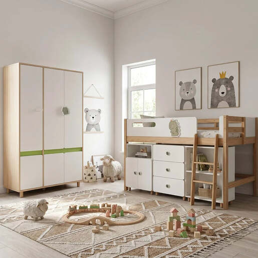 KINDER HOME Dječiji ormar Dino, 120x60x180cm SRW-57