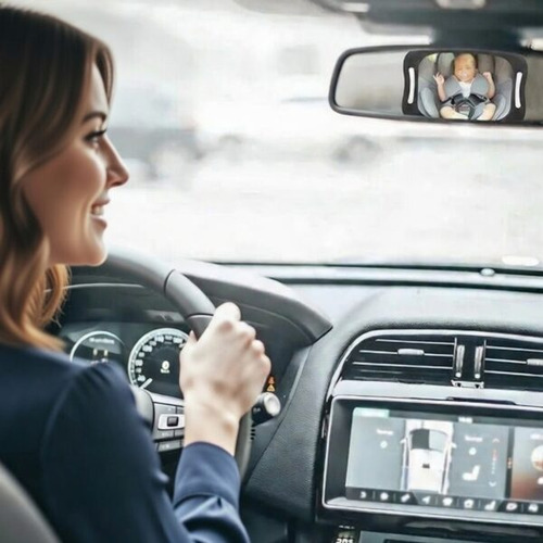 Kalei LED ogledalo za nadzor bebe u automobilu 360°