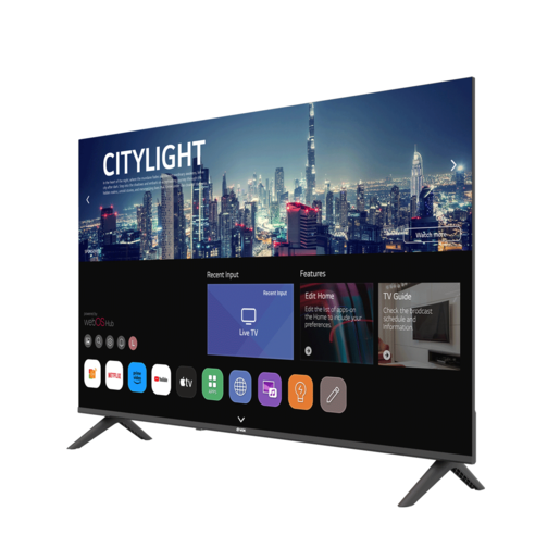 VOX LED televizor 43WOS684BF, Full HD, Smart TV, webOS, okvir bez ruba. Crni