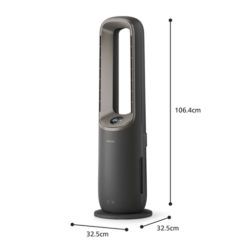 PHILIPS 4-u-1 pročišćivač, ventilator, grijalica i ovlaživač zraka AMF970/10 Air Performer serije 9000