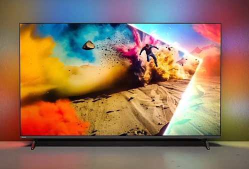 Philips QD MiniLED televizor 75MLED950/12, 4K Ultra HD, Smart, Titan OS, VRR 144 Hz, P5 Perfect Picture Engine, HDR10+, Dolby Vision · Atmos, Ambilight, Game Mode, Metalni kromirani okvir