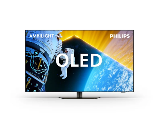 PHILIPS OLED televizor 48OLED819/12, 4K Ultra HD, Smart TV, Android, Ambilight s 3 strane, VRR 120 Hz, P5 AI perfect picture engine, Srebreni