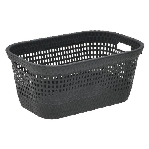 INART korpa za veš 45 l 59 × 39 × 26 cm, crna