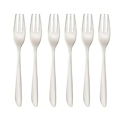 Sambonet set desertnih viljuški 6/1 Leaf nehrđajući čelik / 52163A55