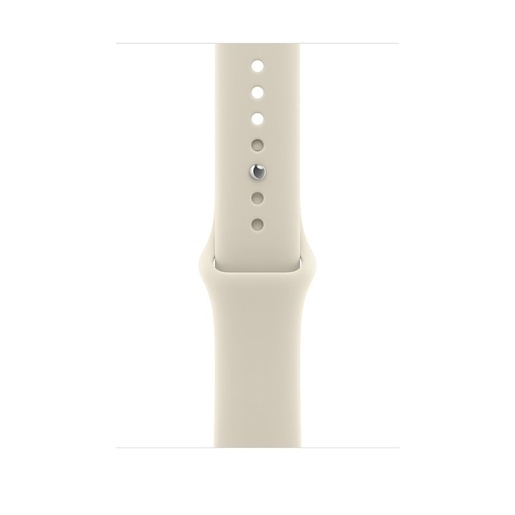 Apple Watch SE3 v2 GPS 40mm Starlight Aluminium Case with Sand Sport Band - M/L