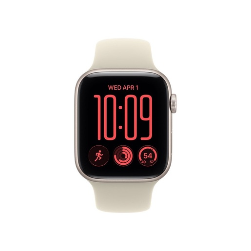 Apple Watch SE3 v2 GPS 40mm Starlight Aluminium Case with Sand Sport Band - M/L