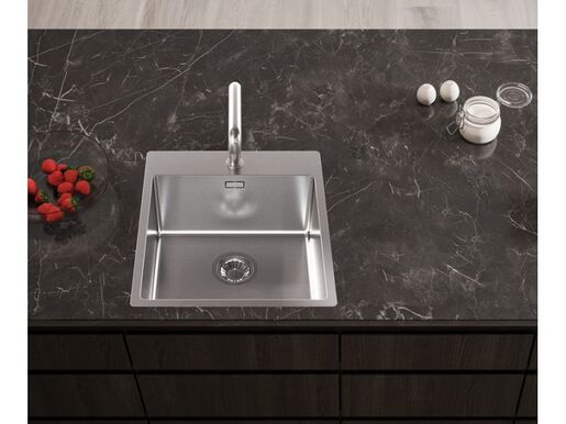 Alveus sudoper Nox 100, 440 × 515 mm, brušeni inox, 1149935