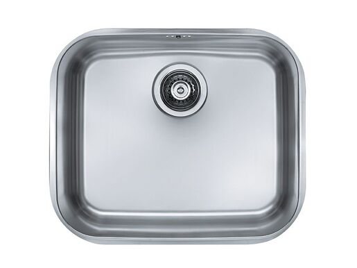 Alveus sudoper Variant 10, 480 × 400 mm, dubina 180 mm, satinirani inox, 1042481