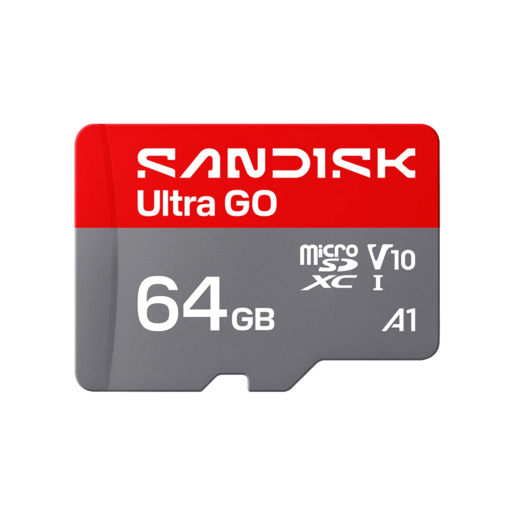 SanDisk microSDXC memorijska kartica Ultra GO 64GB, do 140MB/s, A2, SD adapter