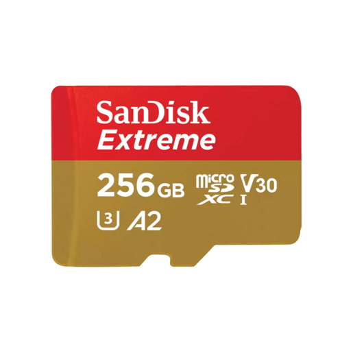 SanDisk microSDXC memorijska kartica Extreme 256GB, do 190MB/s, A2, SD adapter