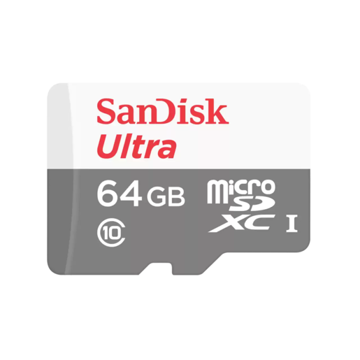 SanDisk microSDXC memorijska kartica Ultra 64GB, do 100MB/s, A2, SD adapter