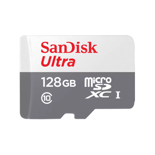 SanDisk microSDXC memorijska kartica Ultra 128GB, do 100MB/s, A2, SD adapter