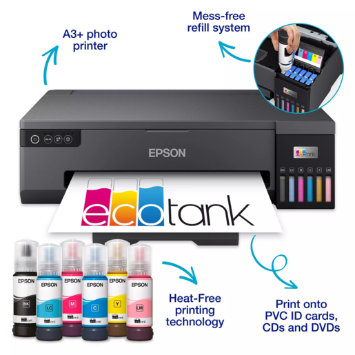 EPSON EcoTank L18050, C11CK38402, A3+ foto inkjet printer, 6 boja, 5760x1440 dpi, Wi-Fi, Wi-Fi Direct