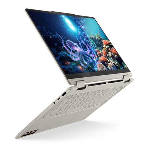 Lenovo Yoga 7 2-in-1 14AKP10 83JR0002US, AMD Ryzen AI 5 340, 14" WUXGA OLED Touch, 16GB LPDDR5X RAM, 512GB SSD, AMD Radeon 840M, Backlit KB, Windows 11 Home, laptop