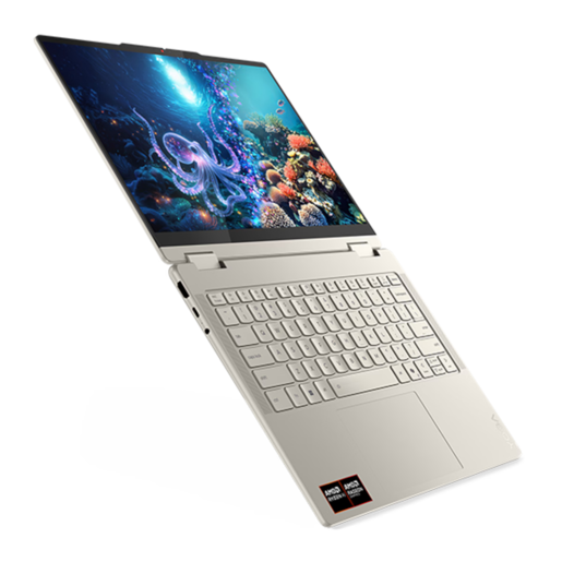 Lenovo Yoga 7 2-in-1 14AKP10 83JR0002US, AMD Ryzen AI 5 340, 14" WUXGA OLED Touch, 16GB LPDDR5X RAM, 512GB SSD, AMD Radeon 840M, Backlit KB, Windows 11 Home, laptop
